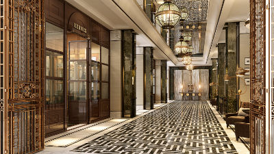 Waldorf Astoria hotel Dubai financial center